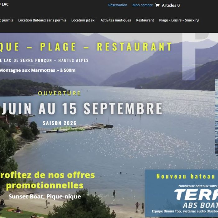 Création du site internet Port Saint Pierre